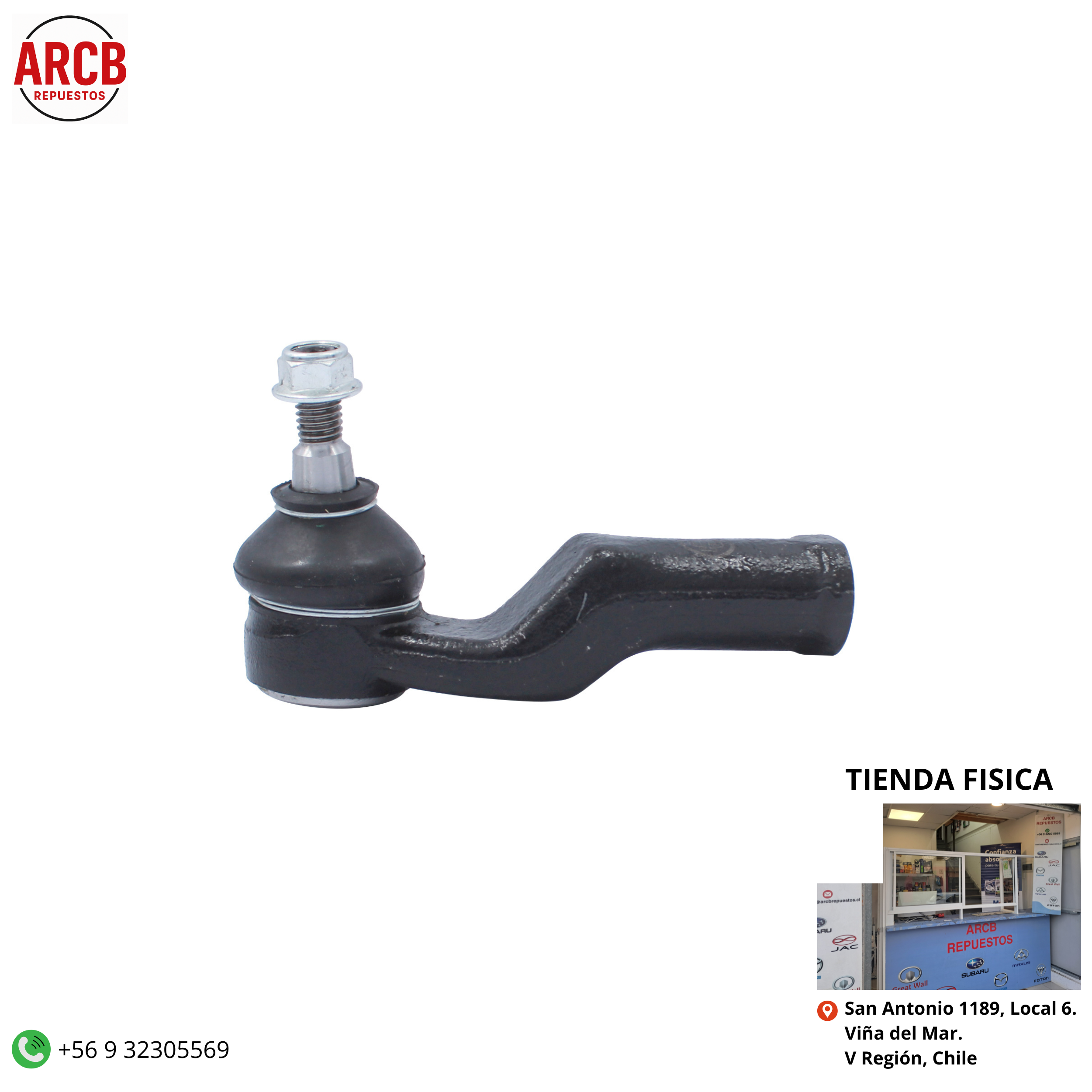 Terminal de dirección Mazda 3R 2004-2009 , P/N BP4L-32-280