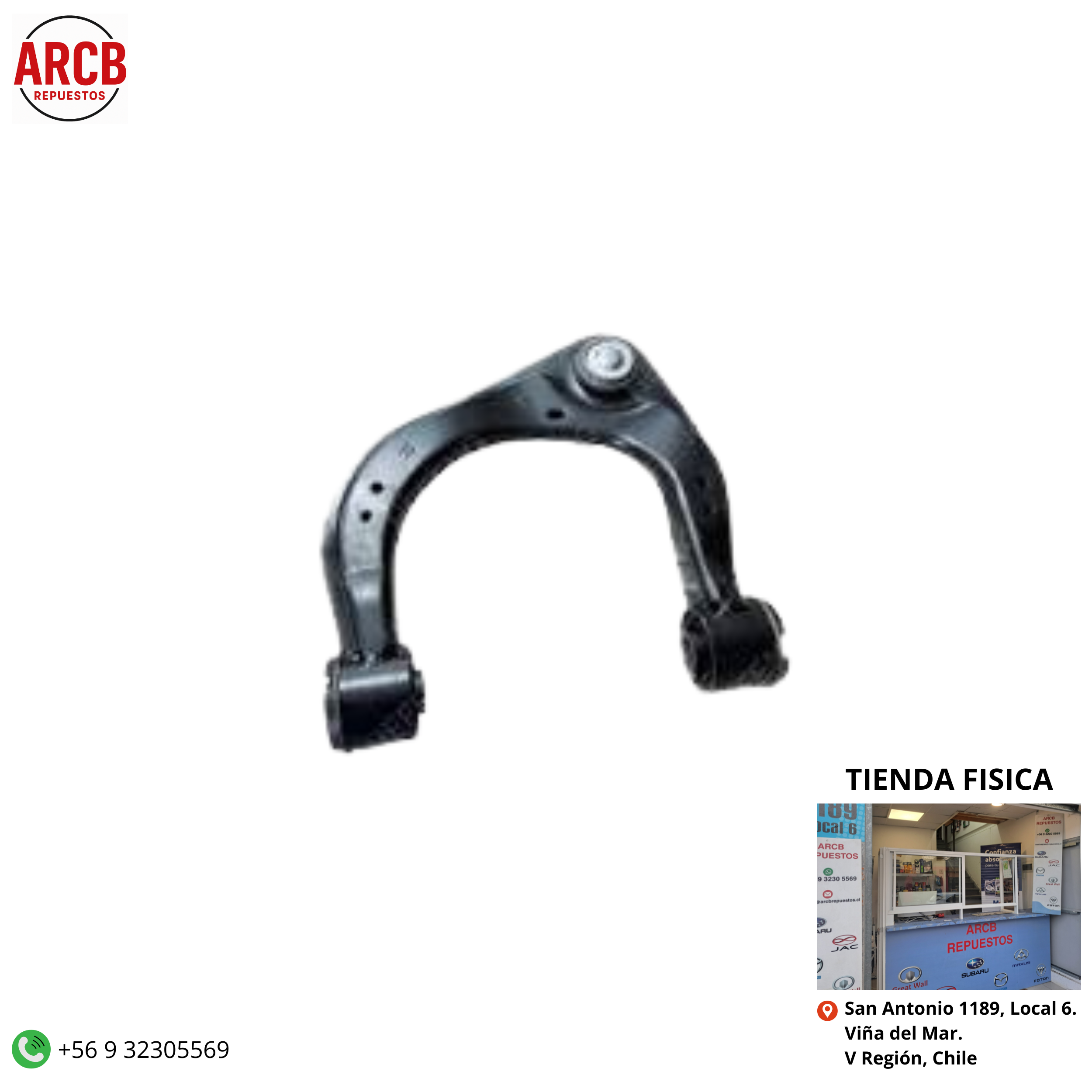 Bandeja de suspensión superior izquierda Mazda BT 50 2013-2020 Ford Ranger 2013-2020 P/N UC3C-34-250