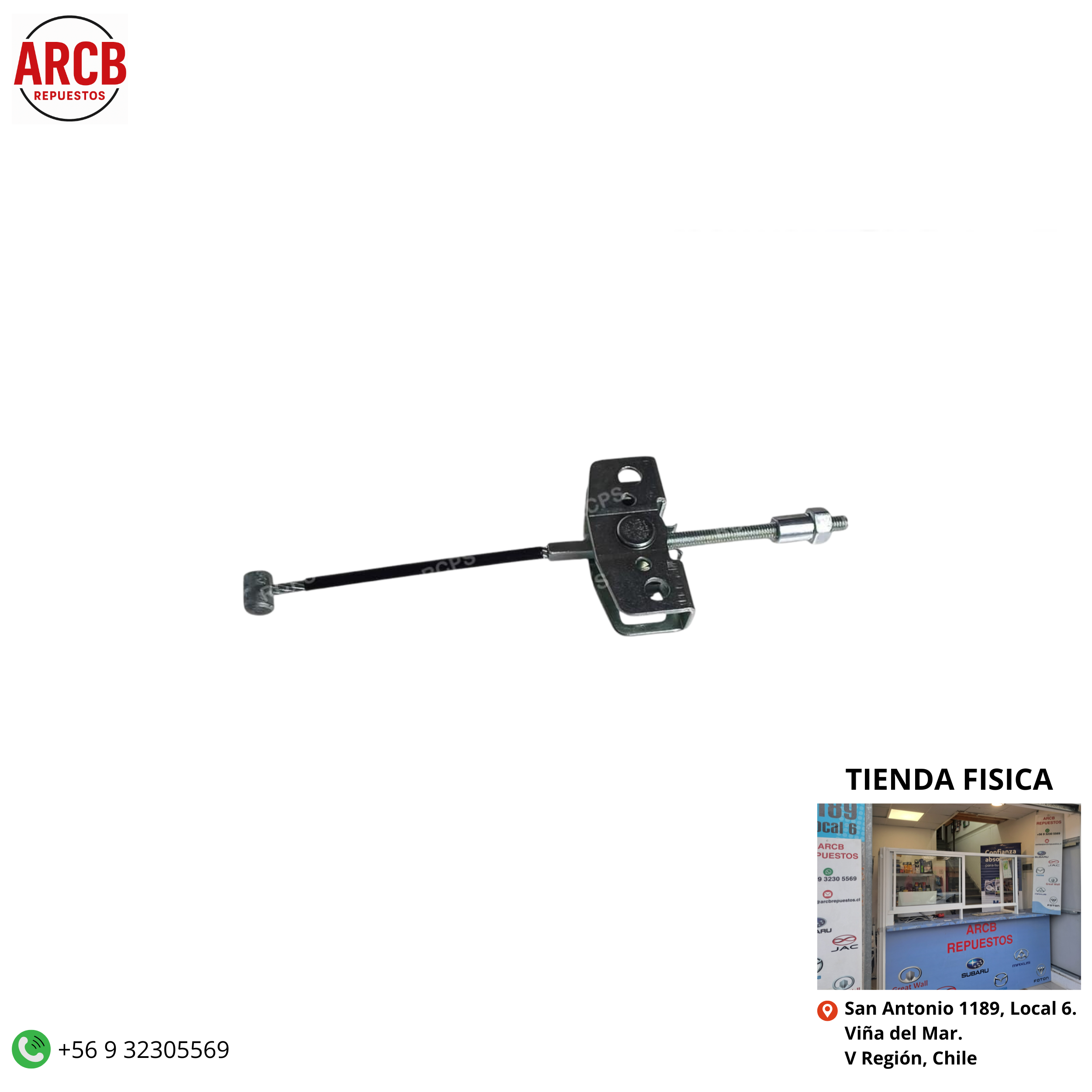 Piola de freno de mano central , Maxus t 60 2.8