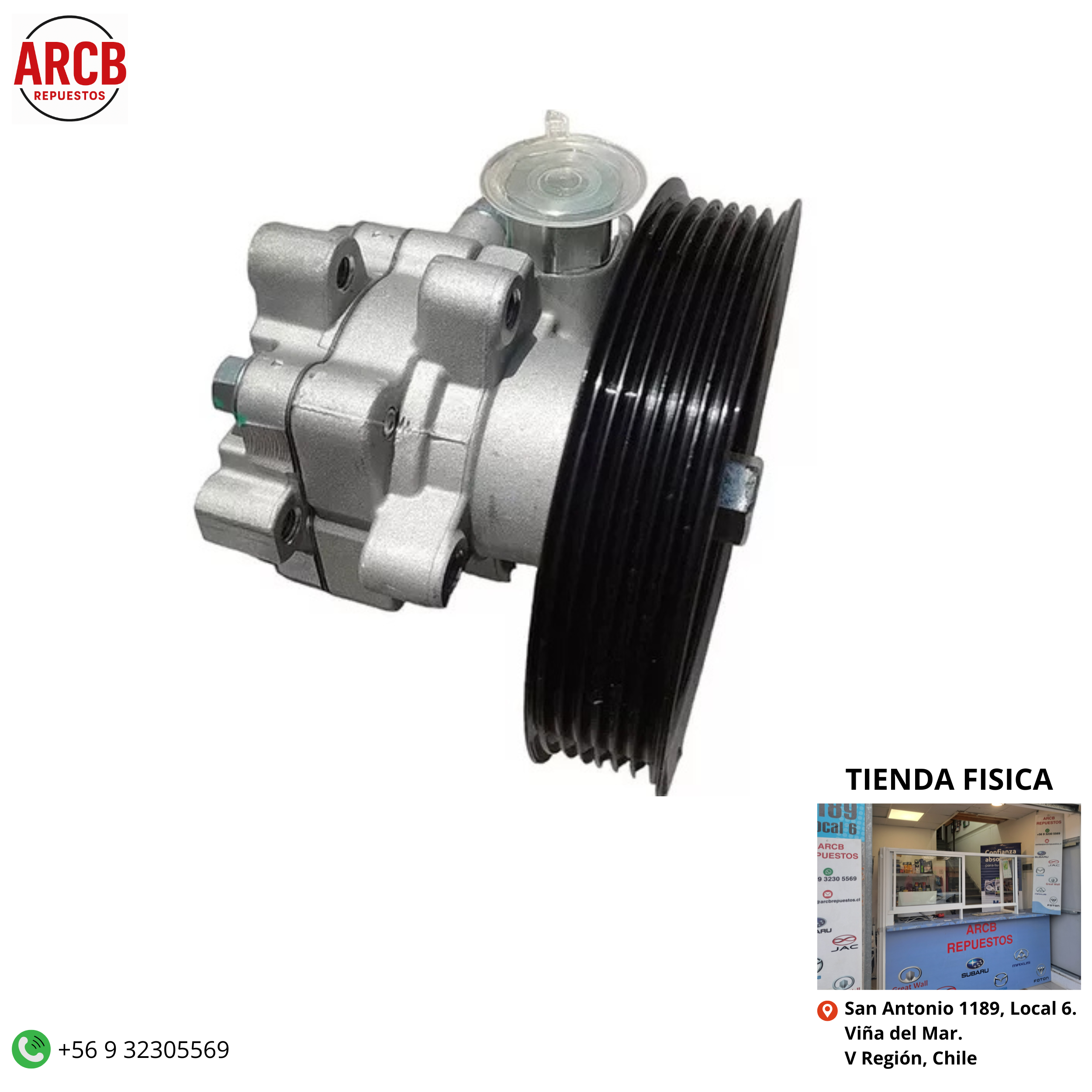 Bomba de dirección hidráulica Maxus T 60 2.8