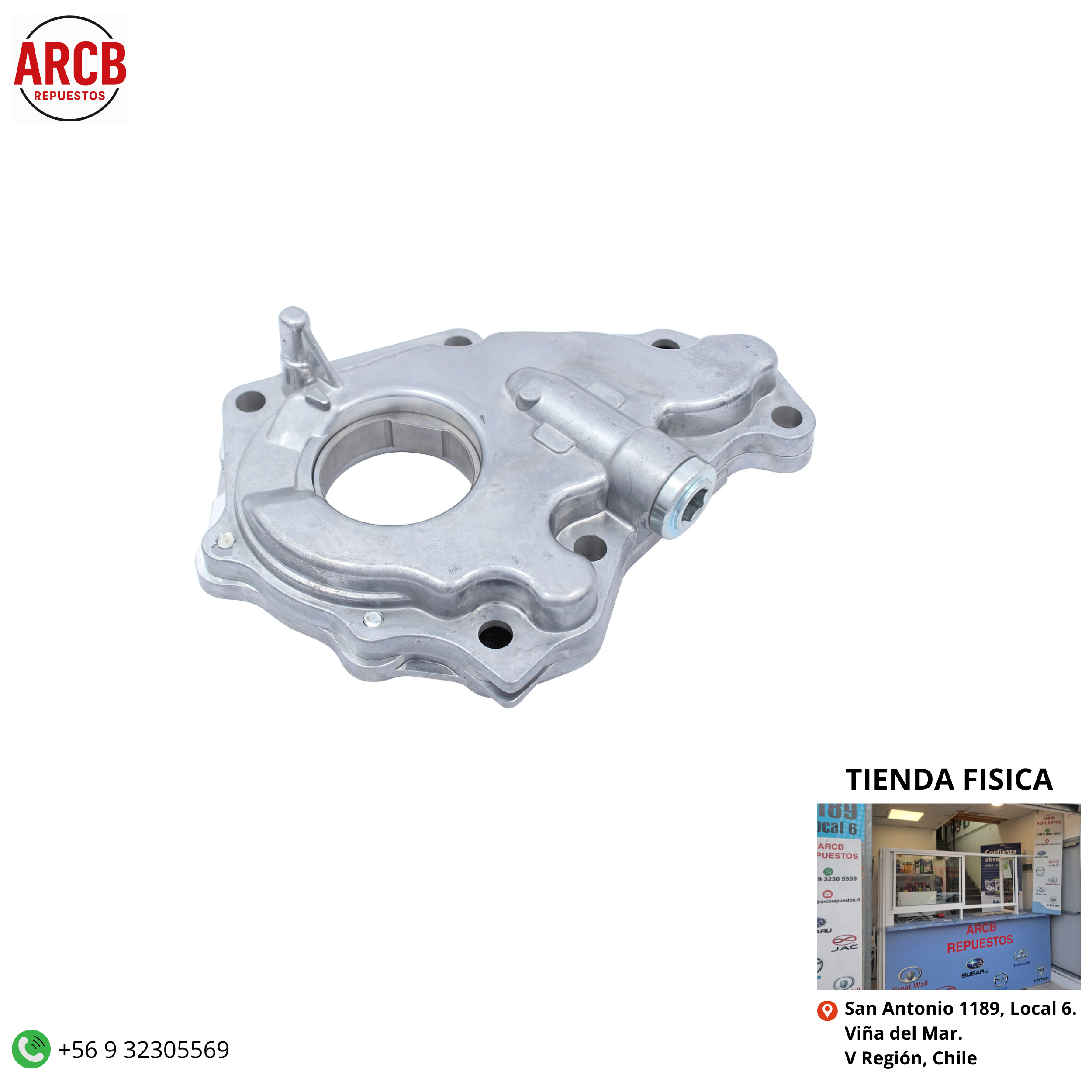 Bomba de aceite para motor MAZDA 2 2008-2015, MAZDA 3 204-2015, Mazda 3 2015-2019 P/N ZJ01-14-100