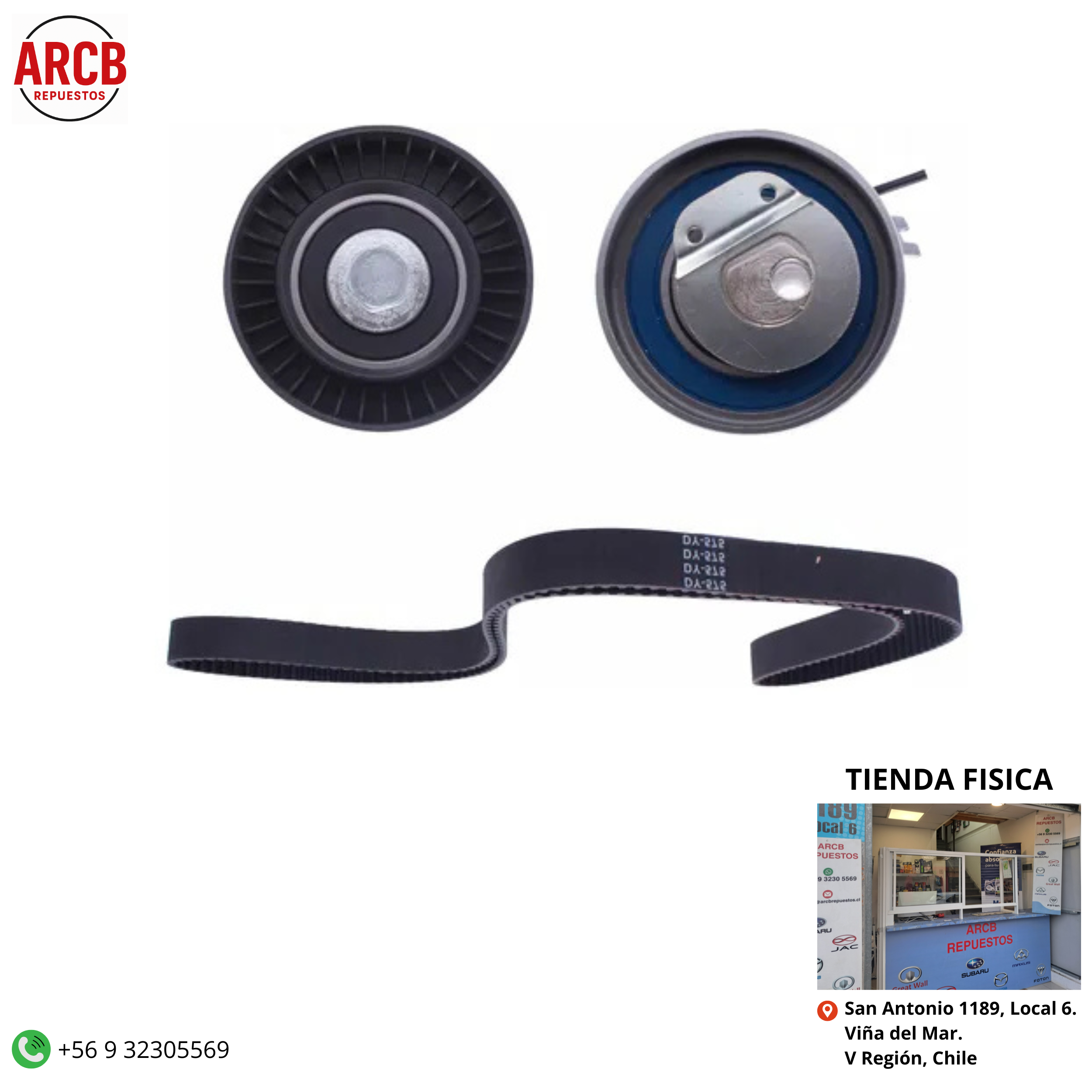 Kit de correa de distribución Maxus t 60 2.8