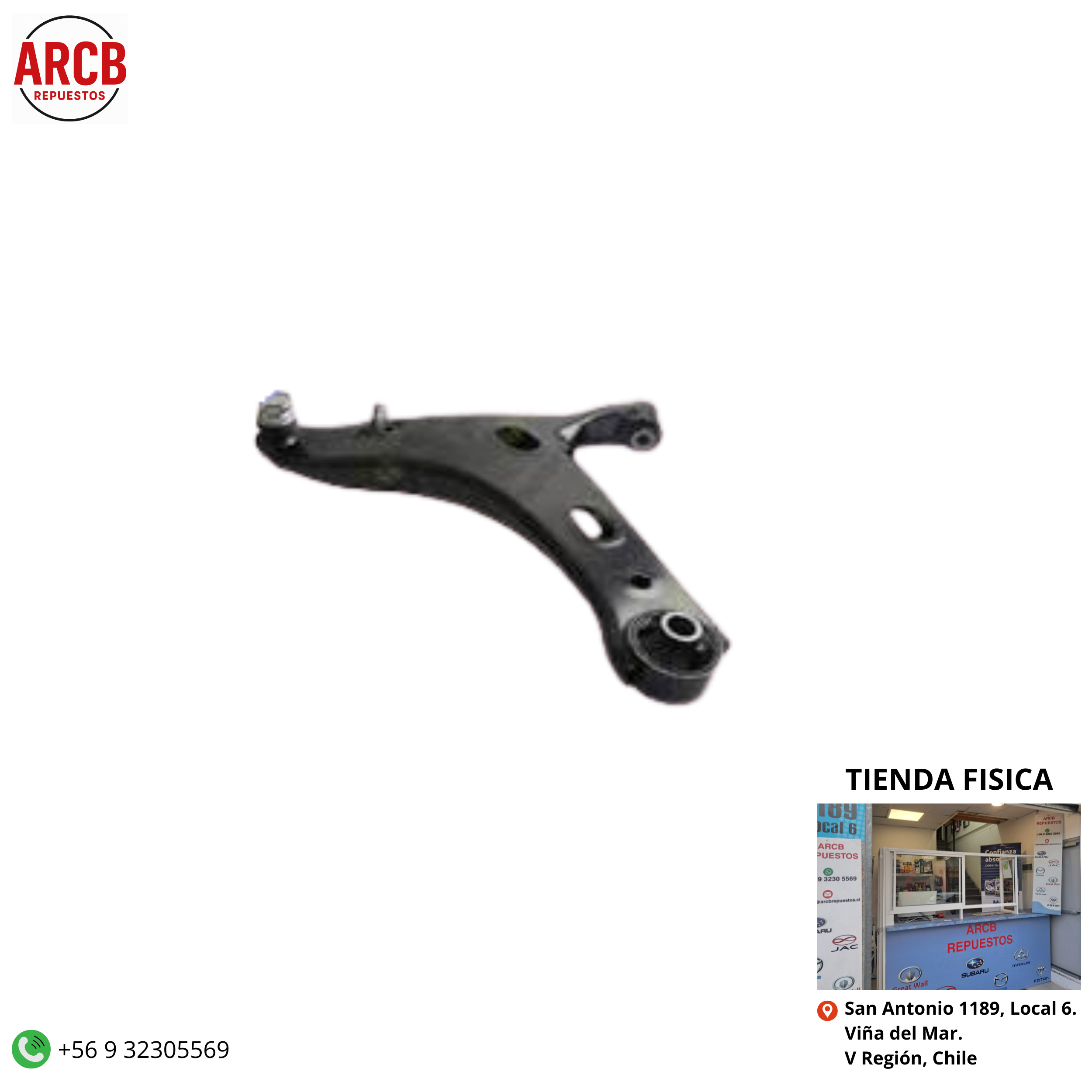 Bandeja de suspensión delantera izquierda Subaru Forester 2013-2021 P/N 20202-SG011