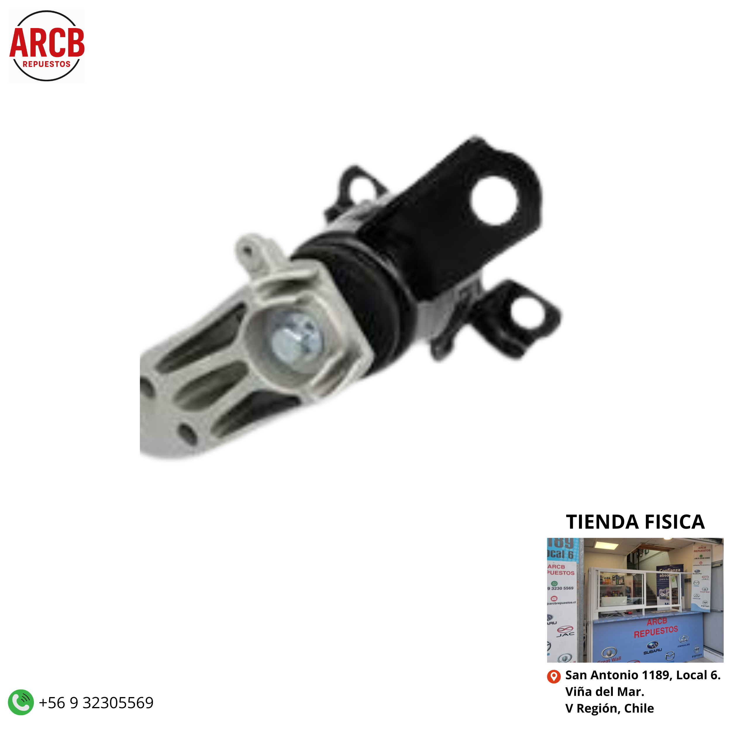 Soporte de motor derecho Mazda 2 2008-2015 P/N D651-38-060