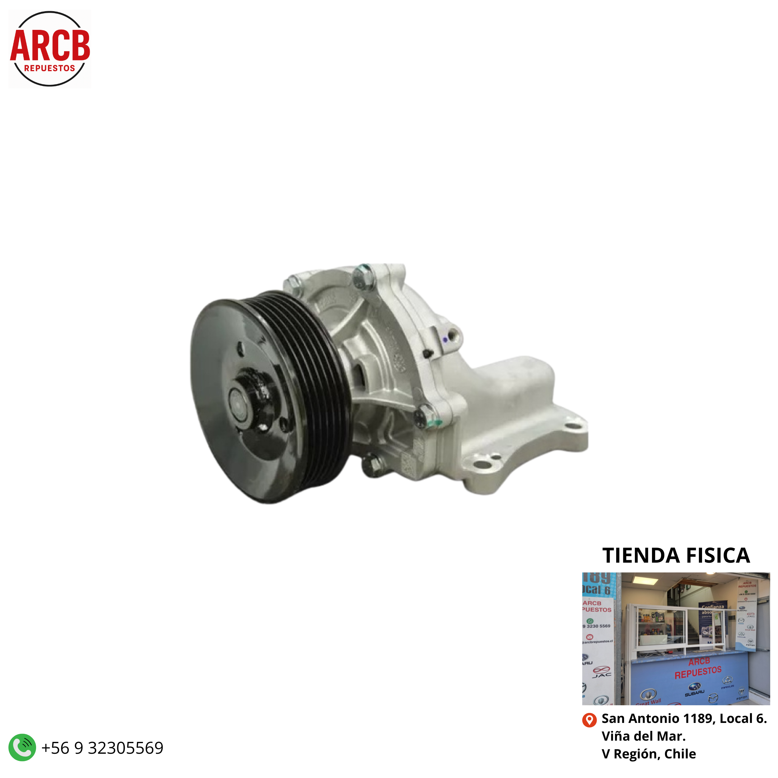 Bomba de agua , Maxus T 60 2.0