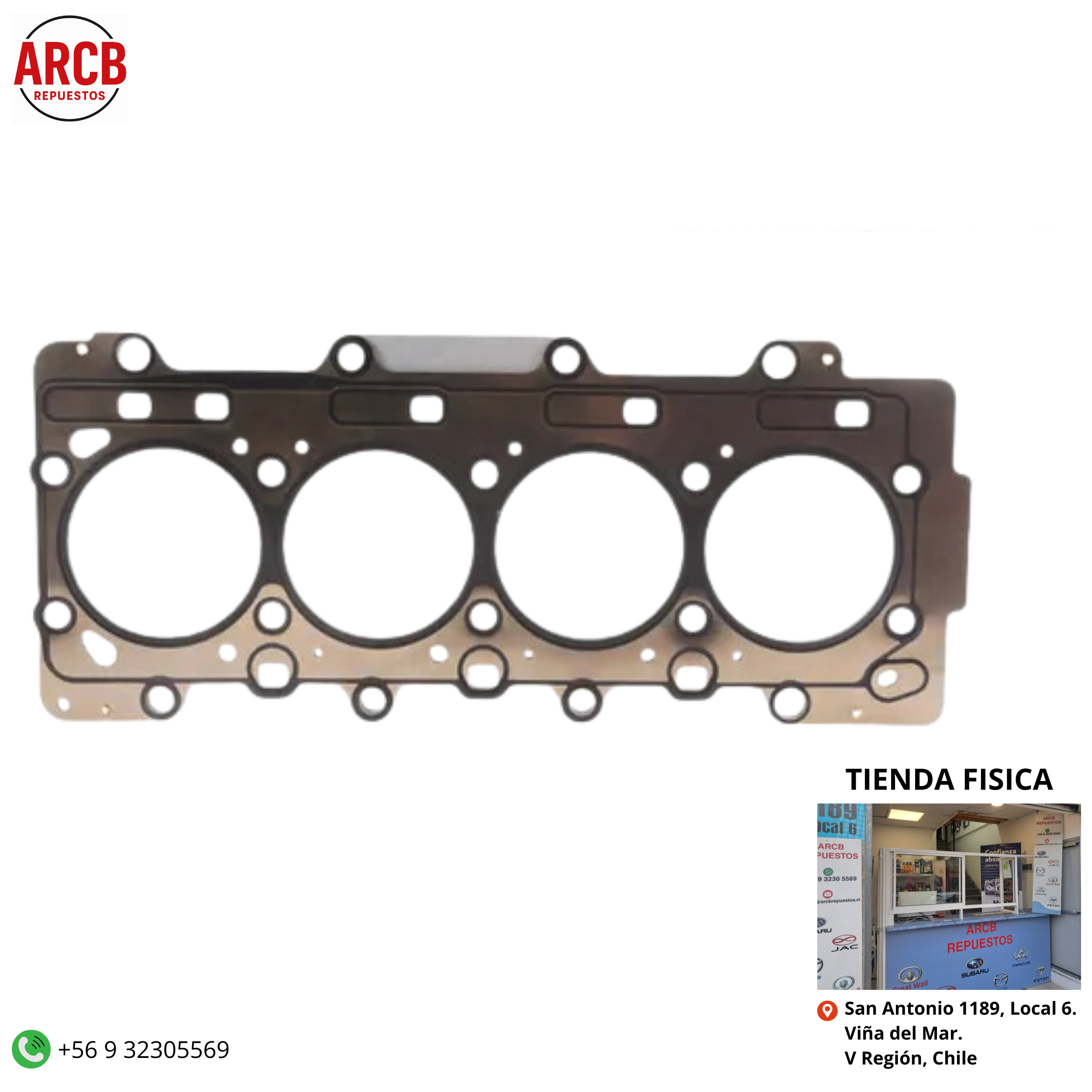 Empaquetadura de culata Maxus T60 2.8