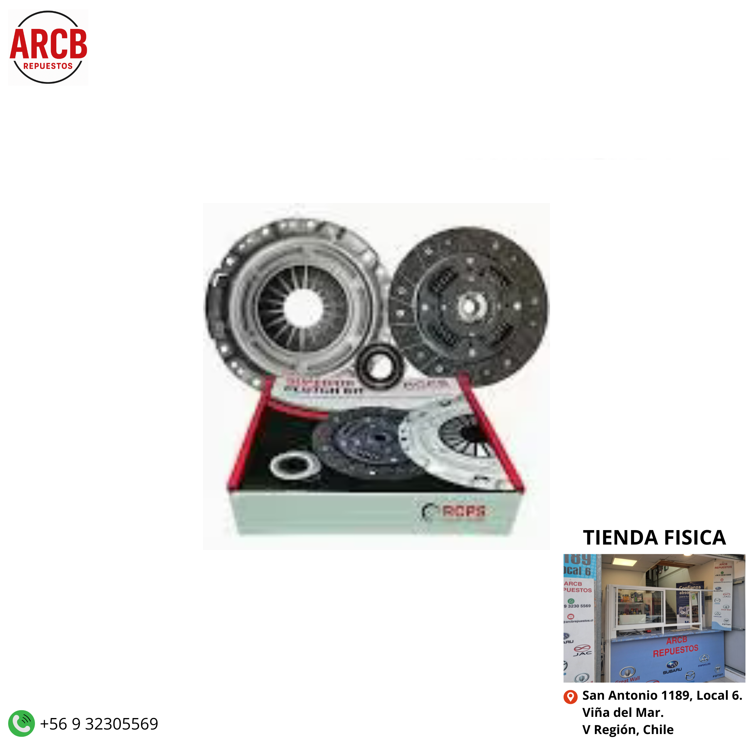 Kit de embrague Foton Midi 1.3