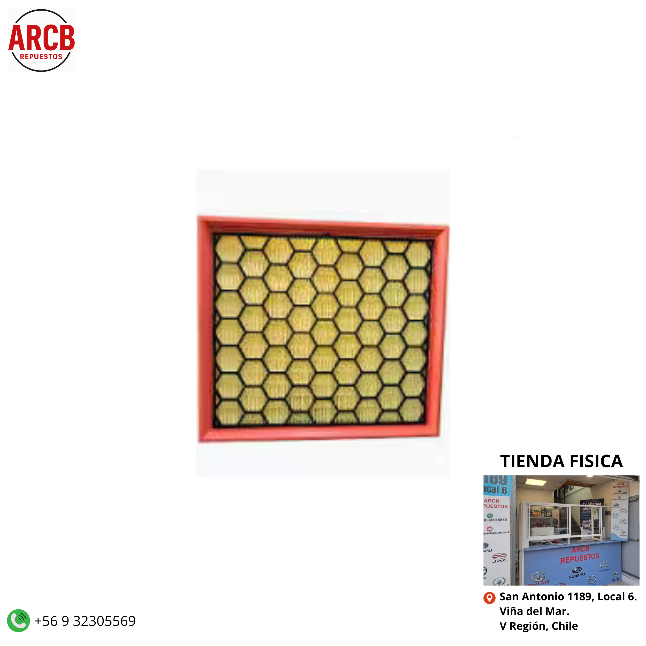 Filtro de aire para MAXUS T 60 2.8