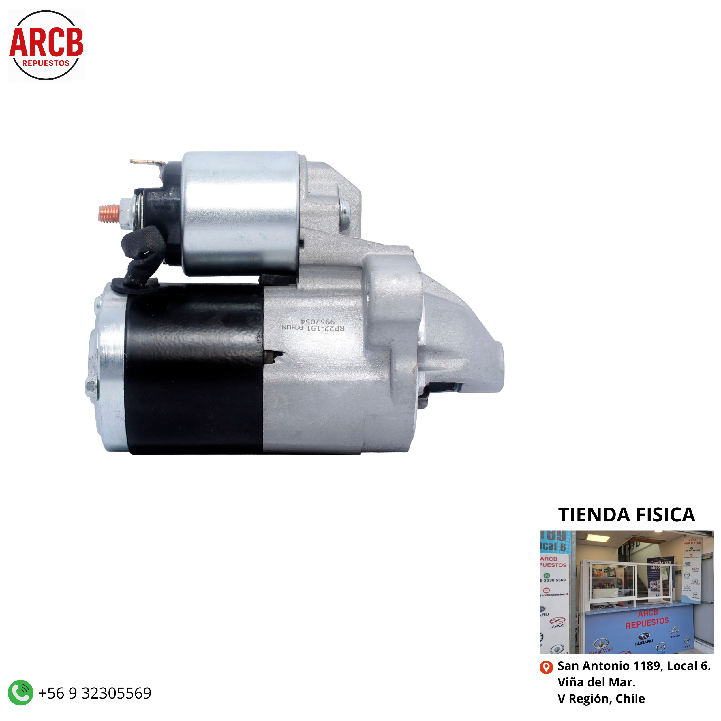 Motor de partida mazda CX 5 12 -25 P/N PE09-18-400 o P09W18-400