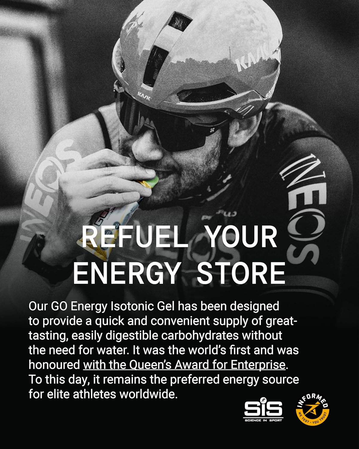 Science In Sport (SiS) GO Isotonic Energy Gels (7-Pack Variety)
