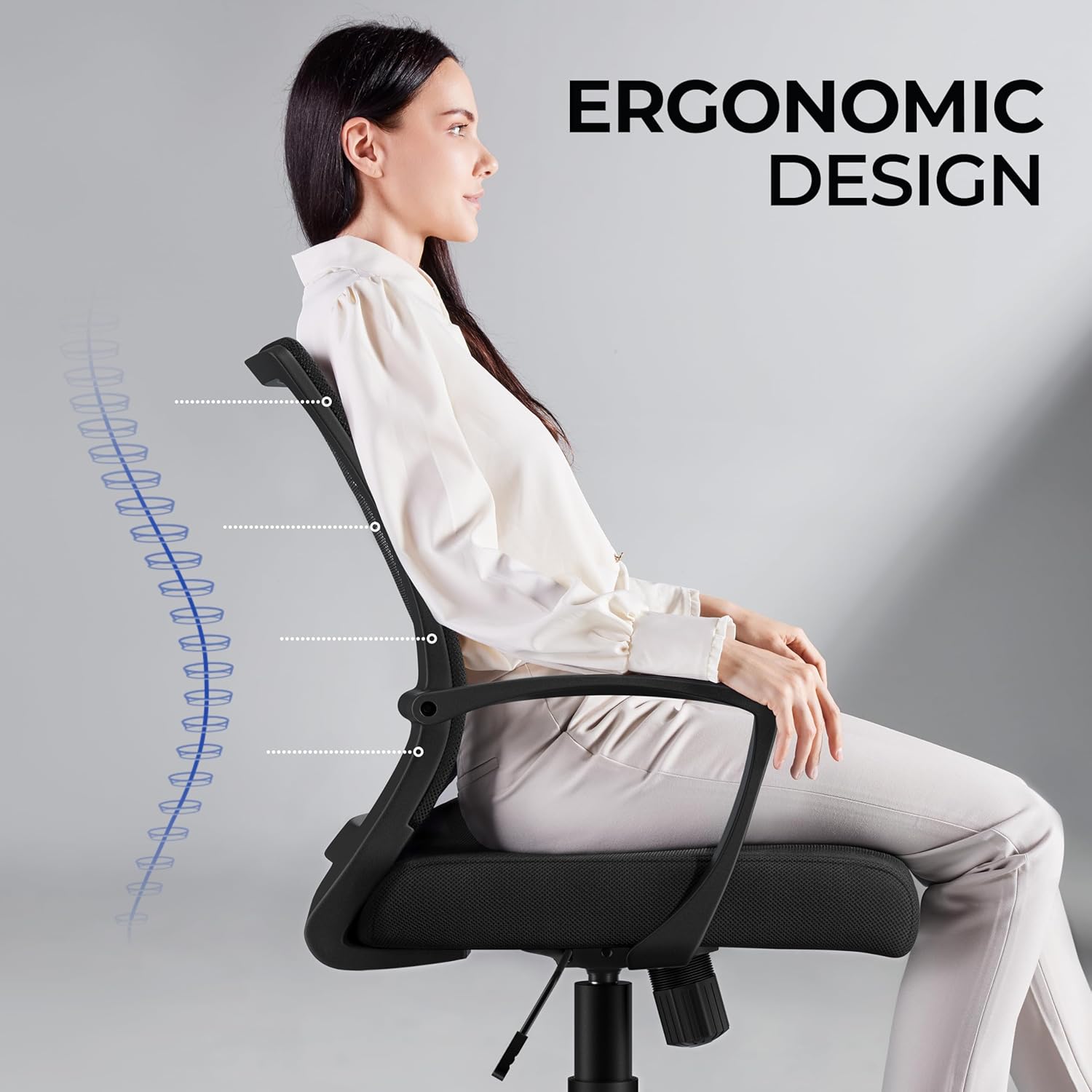 Yaheetech Ergonomic Mesh Office Chair