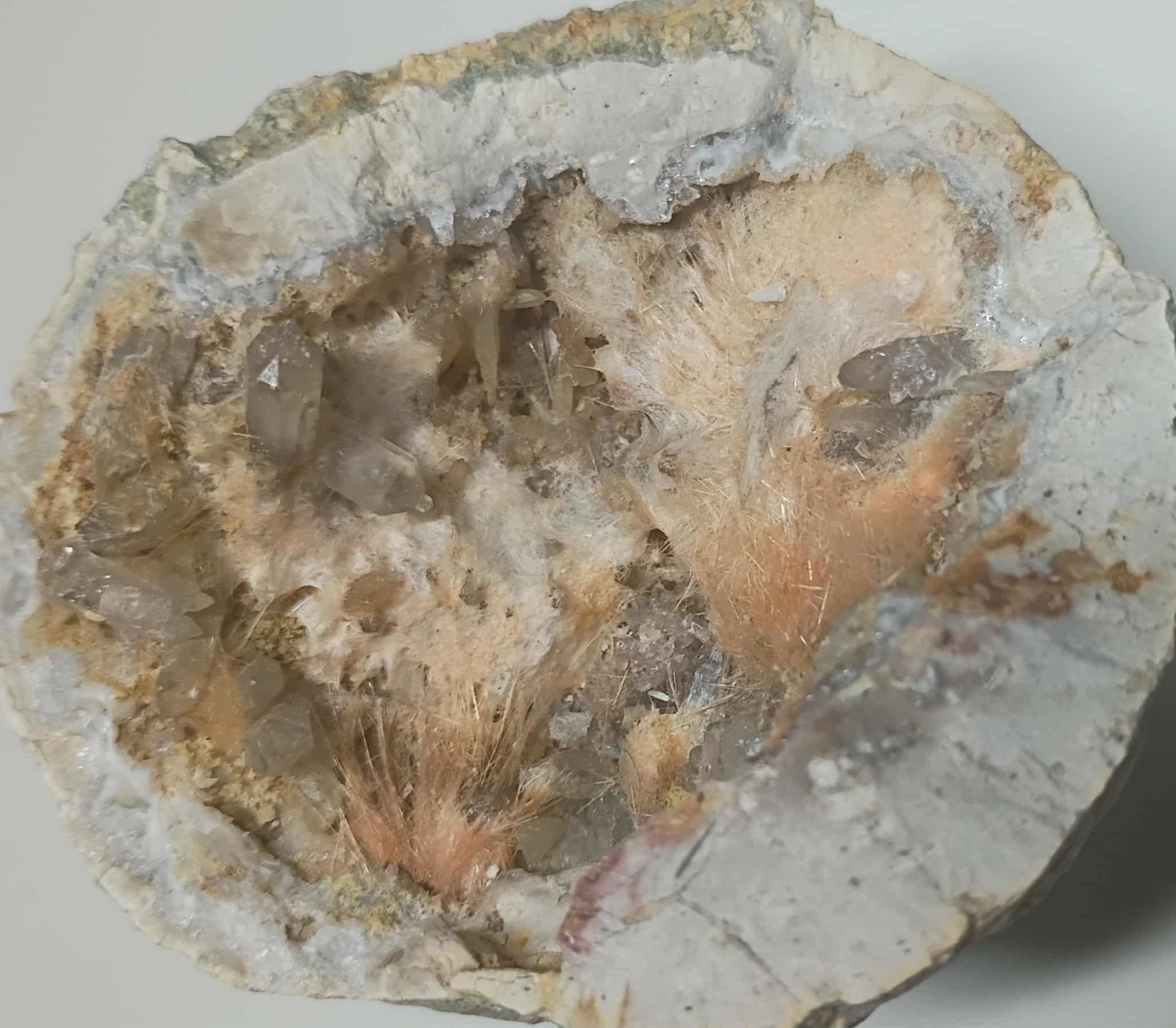 Crystal Canyon Geode Half