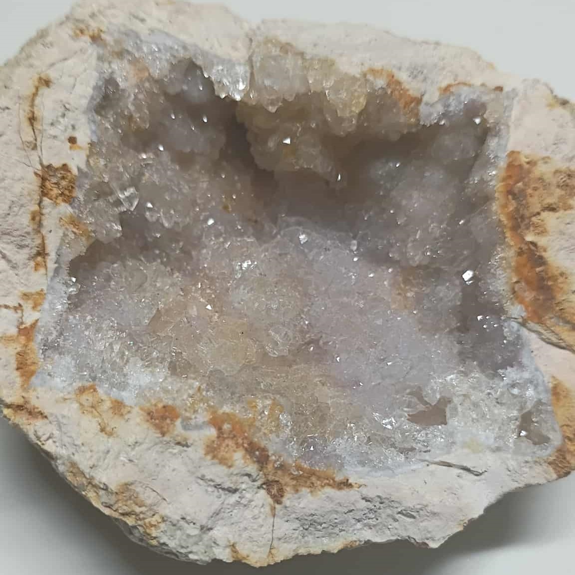 Crystal Canyon Geode Half