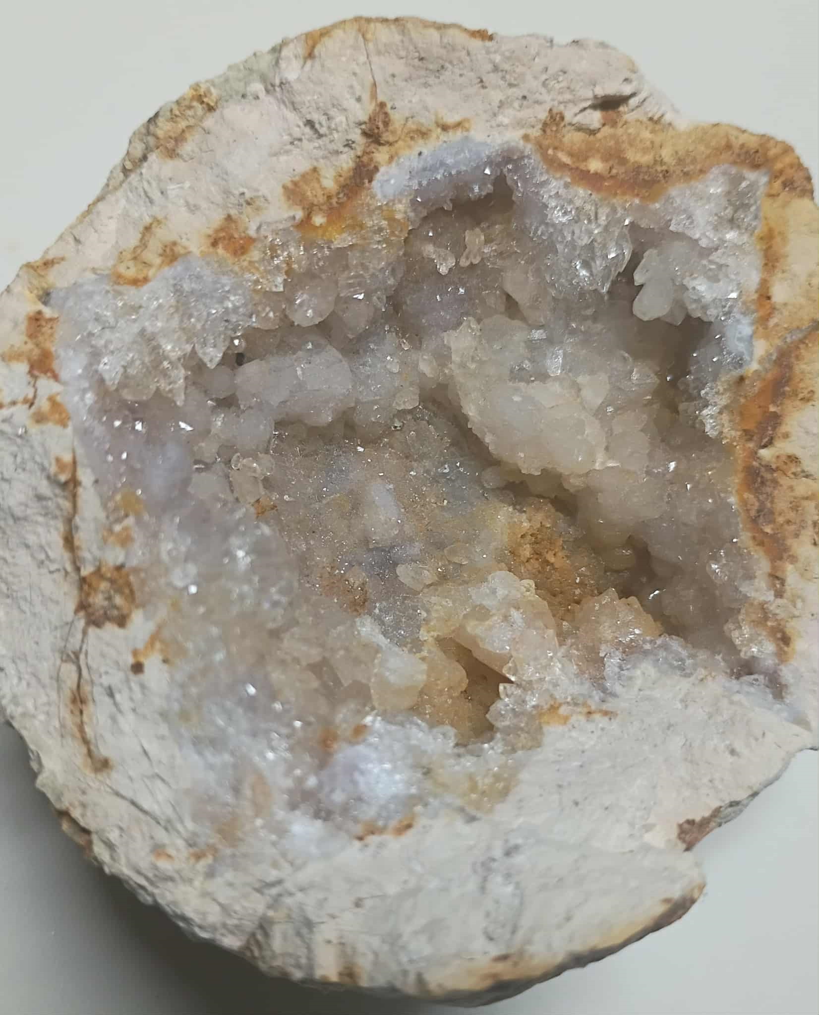 Crystal Canyon Geode Half