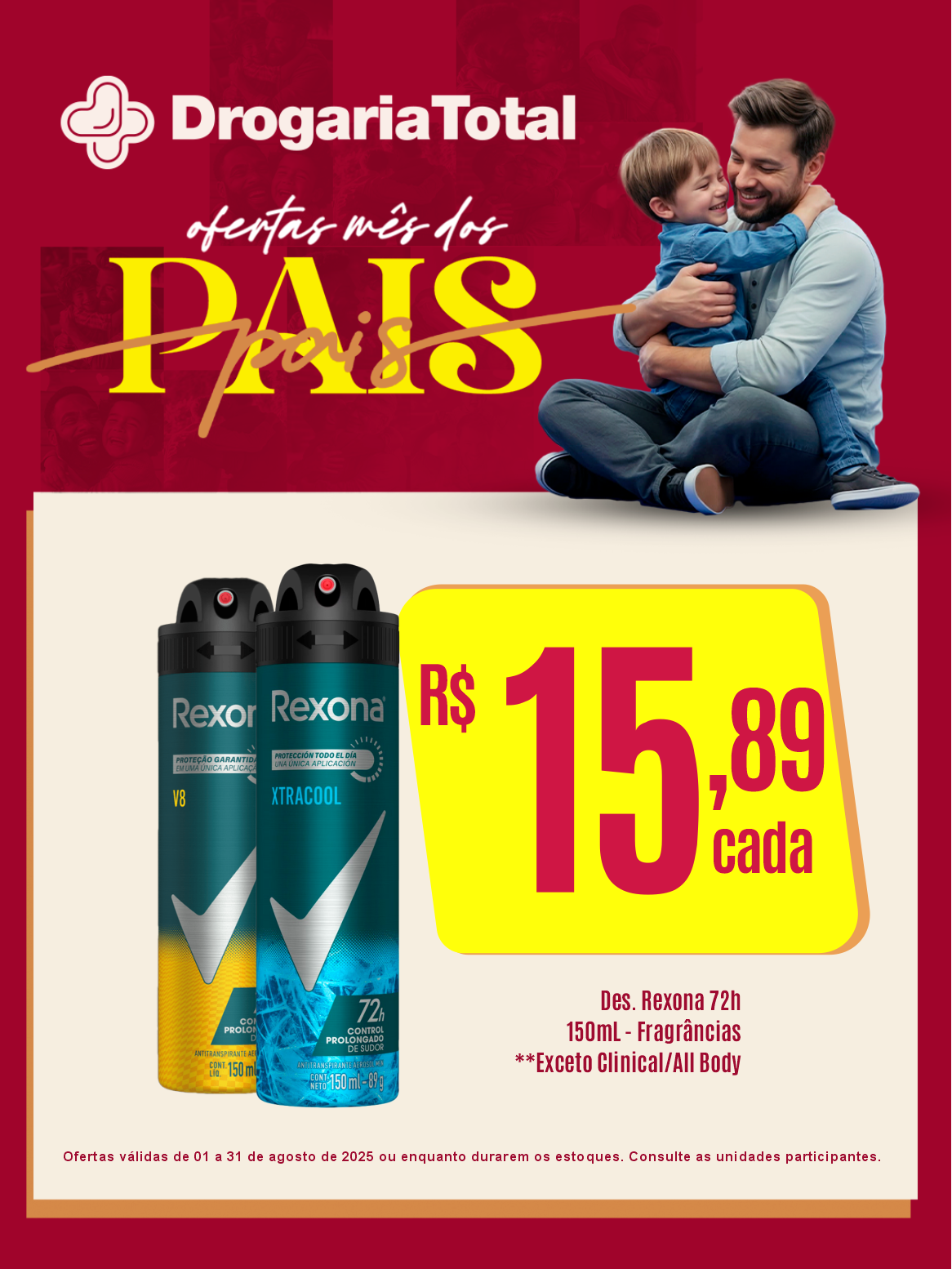 Desodorante Rexona 72h 150ml