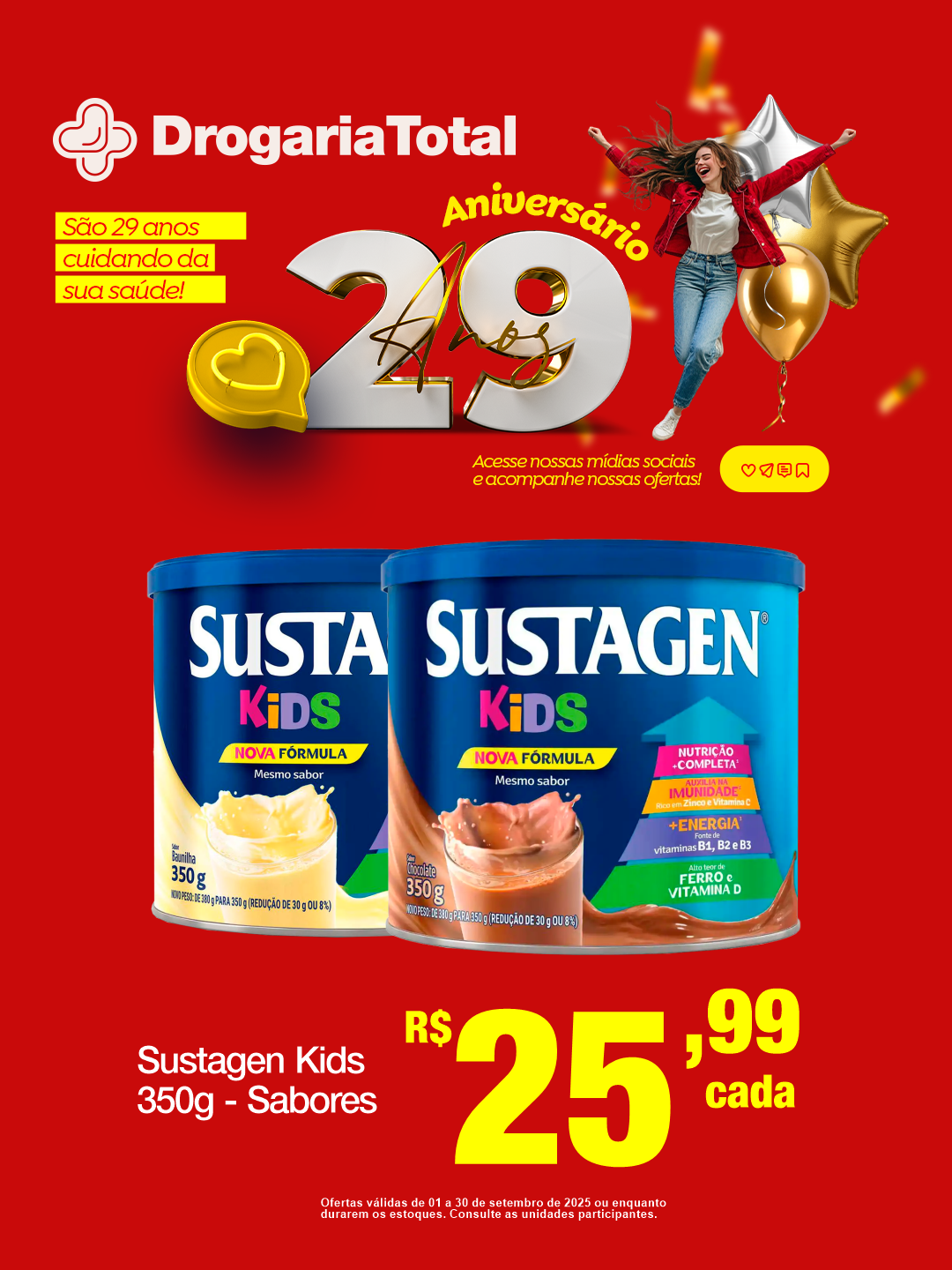 Sustegen Kids 350g Sabores Drogaria Total Eloy Chaves Jundiaí