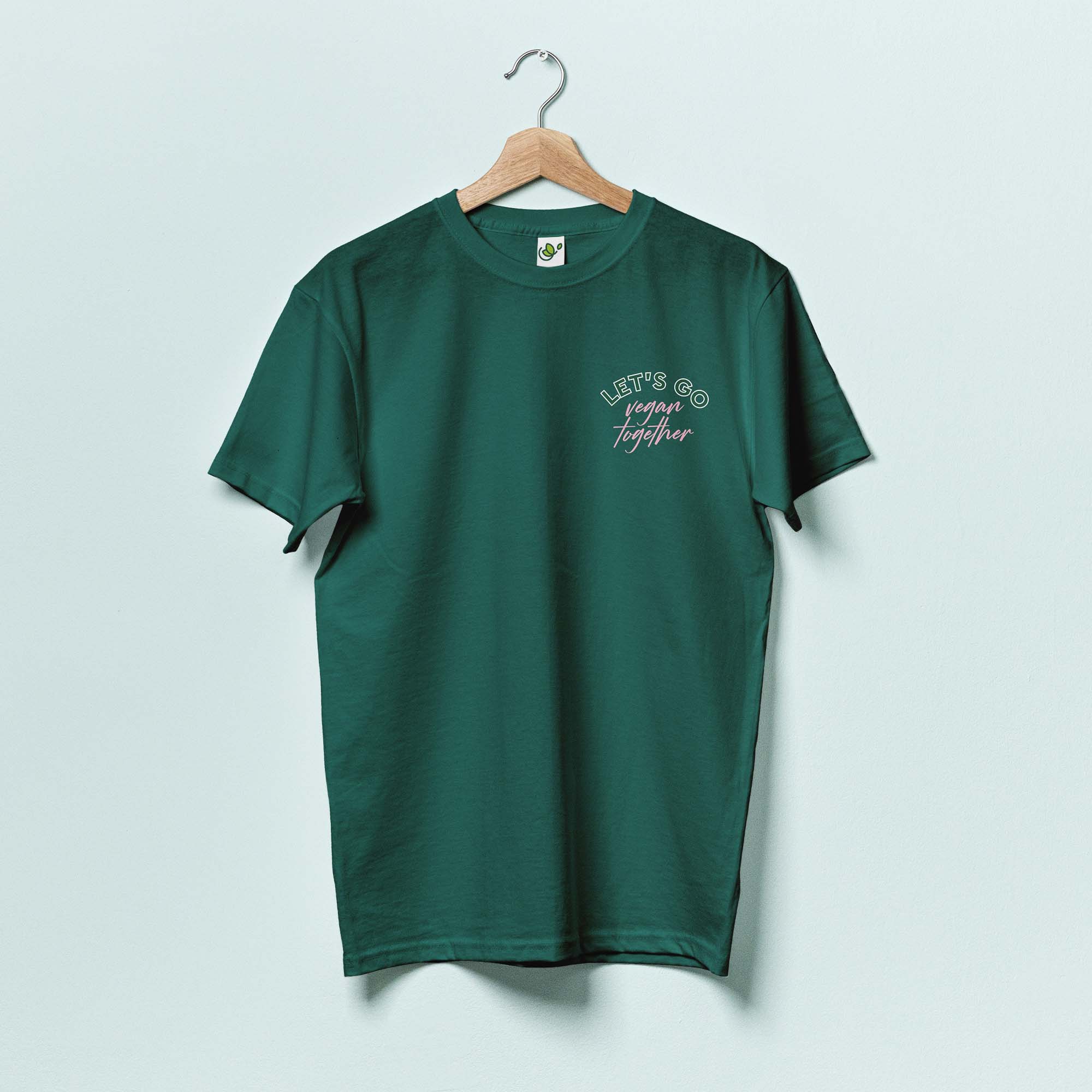 Let's go vegan together T - Shirt