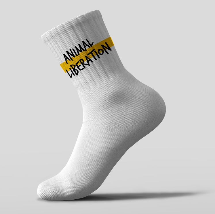 Animal Liberation Crew Socks