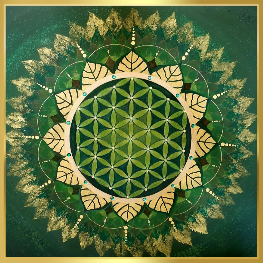 Das Tor zur universellen Liebe - Herzchakra & Blume des Lebens