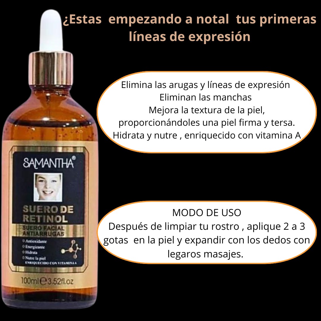 SUERO DE RETINOL FACIAL