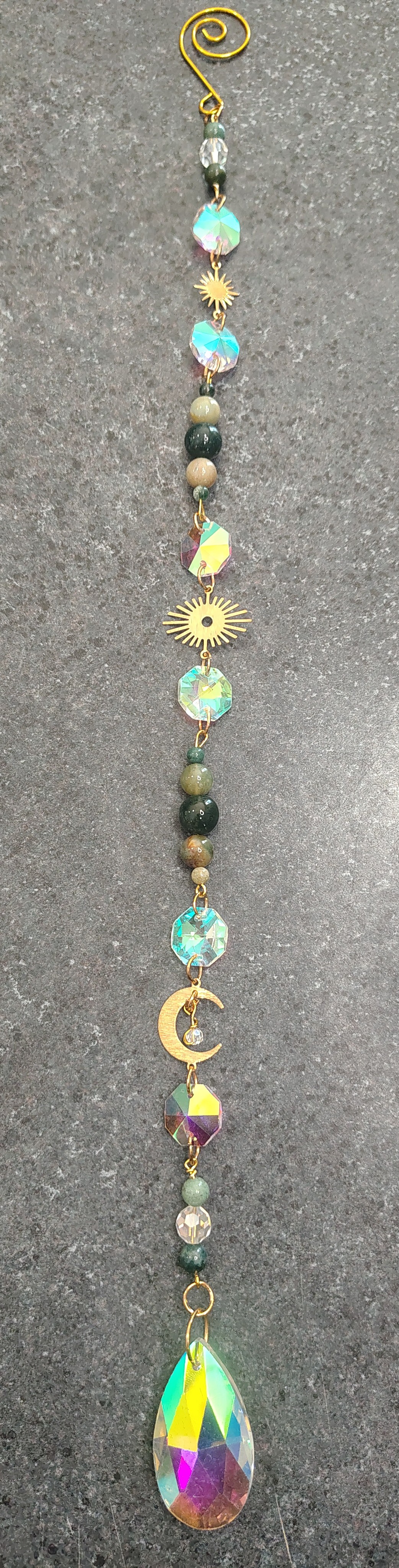 Third Eye Crystal Suncatcher