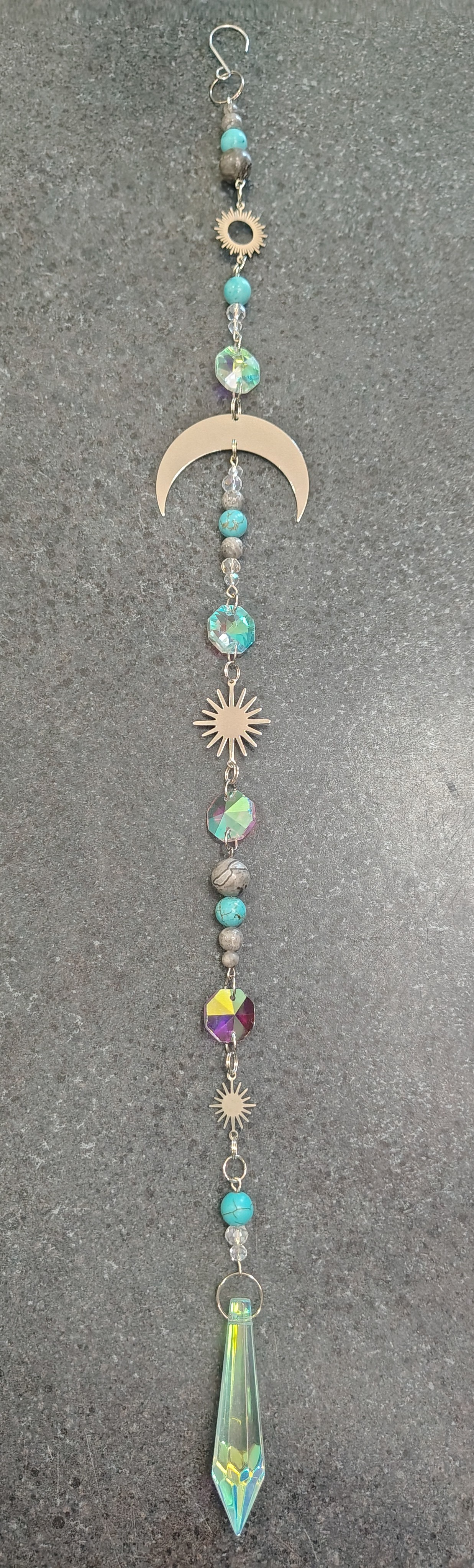 Sun, Moon & Stars Suncatcher