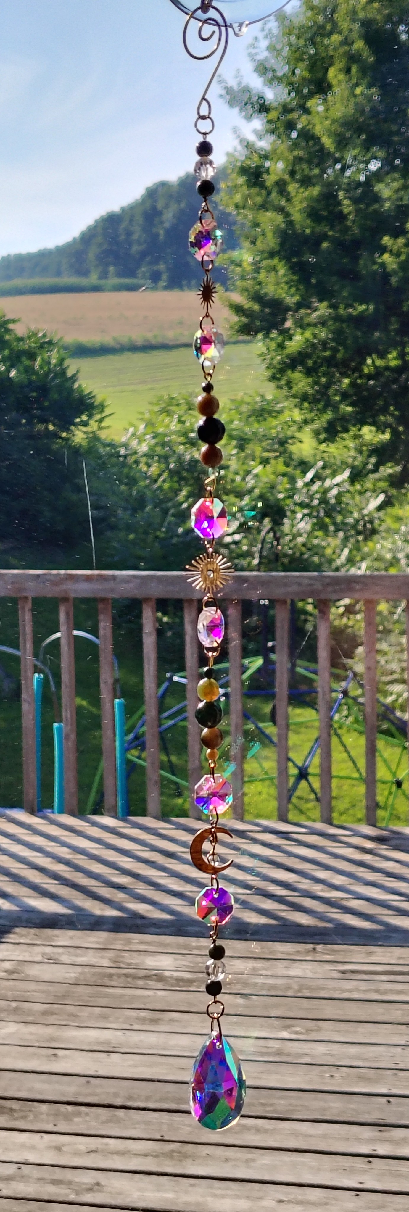 Third Eye Crystal Suncatcher