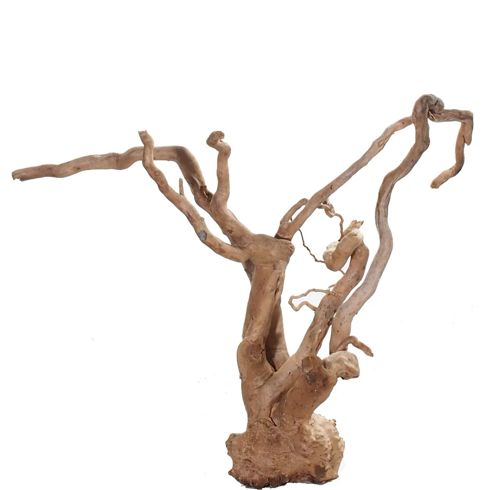 Natural Driftwood Branch Gold Vine 60+cm