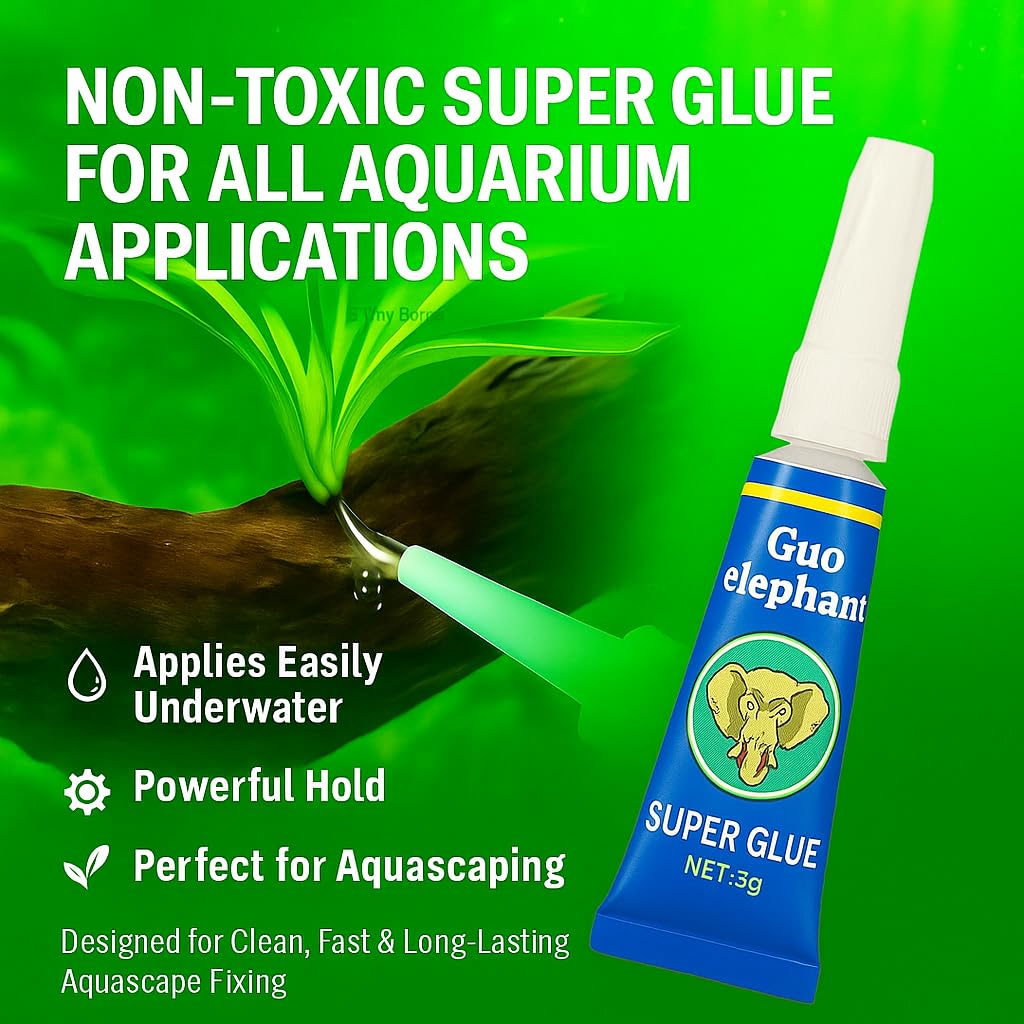 Aquascaping glue high viscosity gel