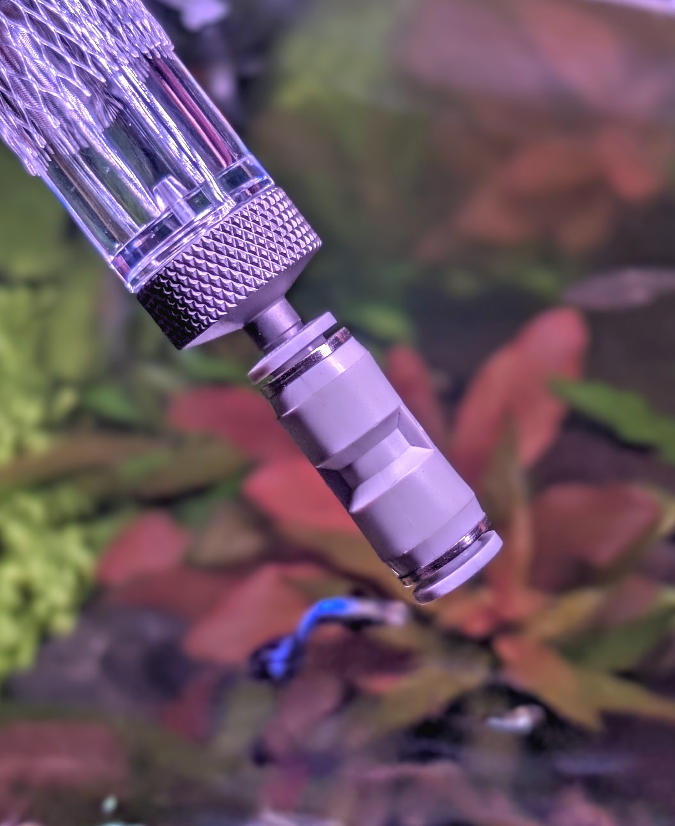 6mm Dual push in hose connector Quick and Airtight