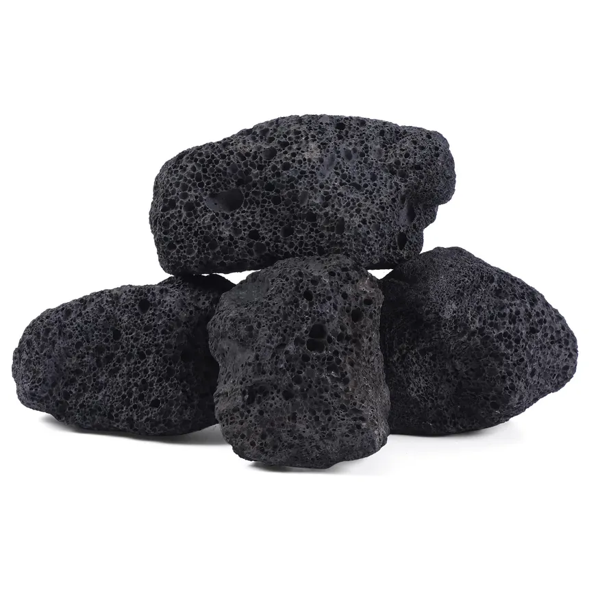 Black Lava Aquascaping Rocks 10-20cm