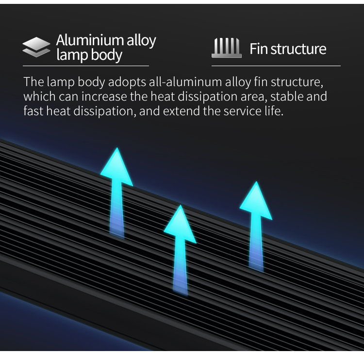 WEEKAQUA V Series WRGB Full Spectrum Lamp Tray LED plants light Aquarium