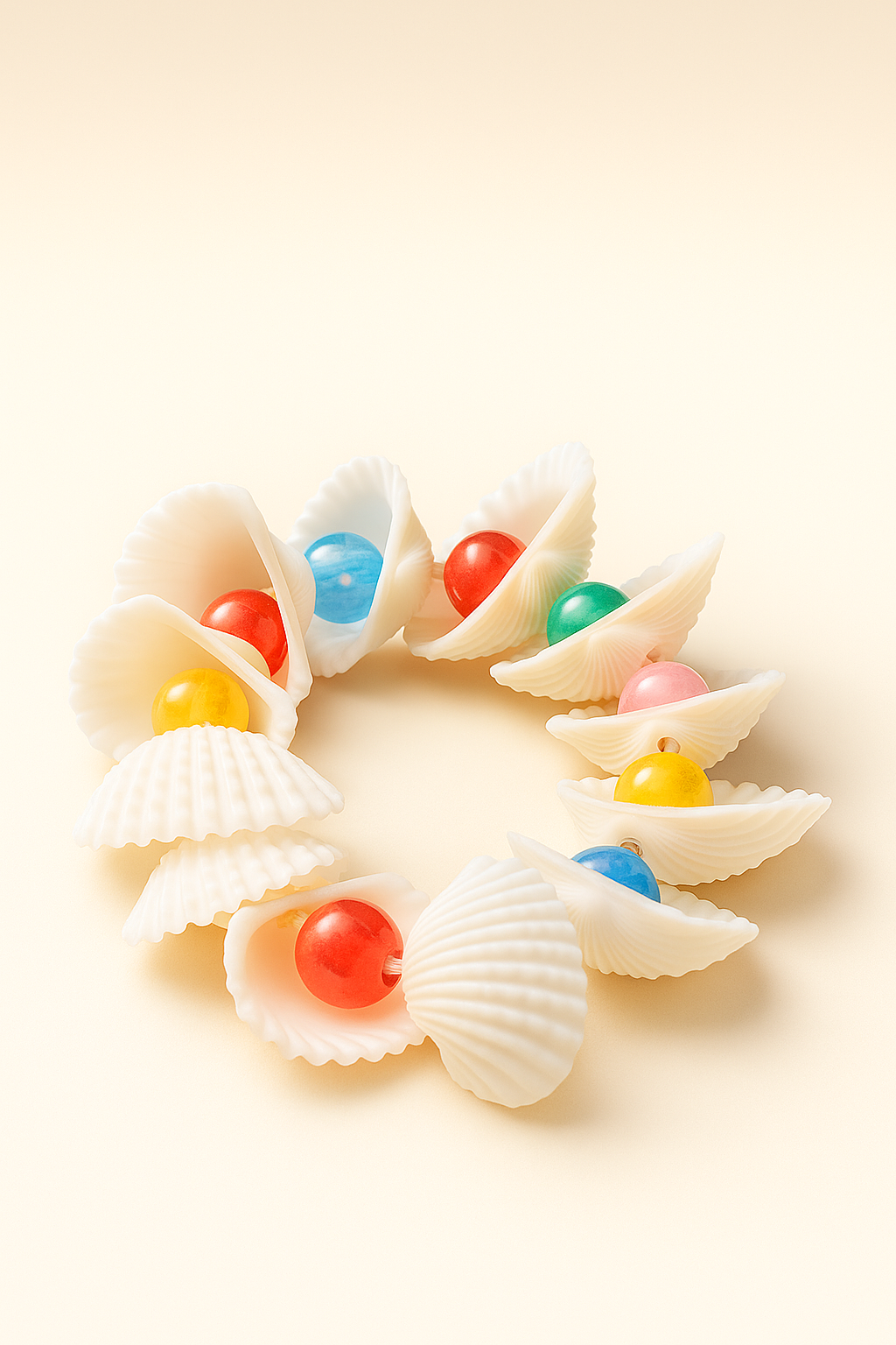 "Colorful seashell bracelet 🌈 BUY 1 GET 1 FREE! ✨