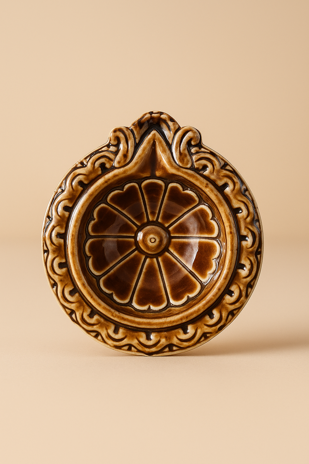 Vintage Ceramic Decorative Diyas(SET OF 5)