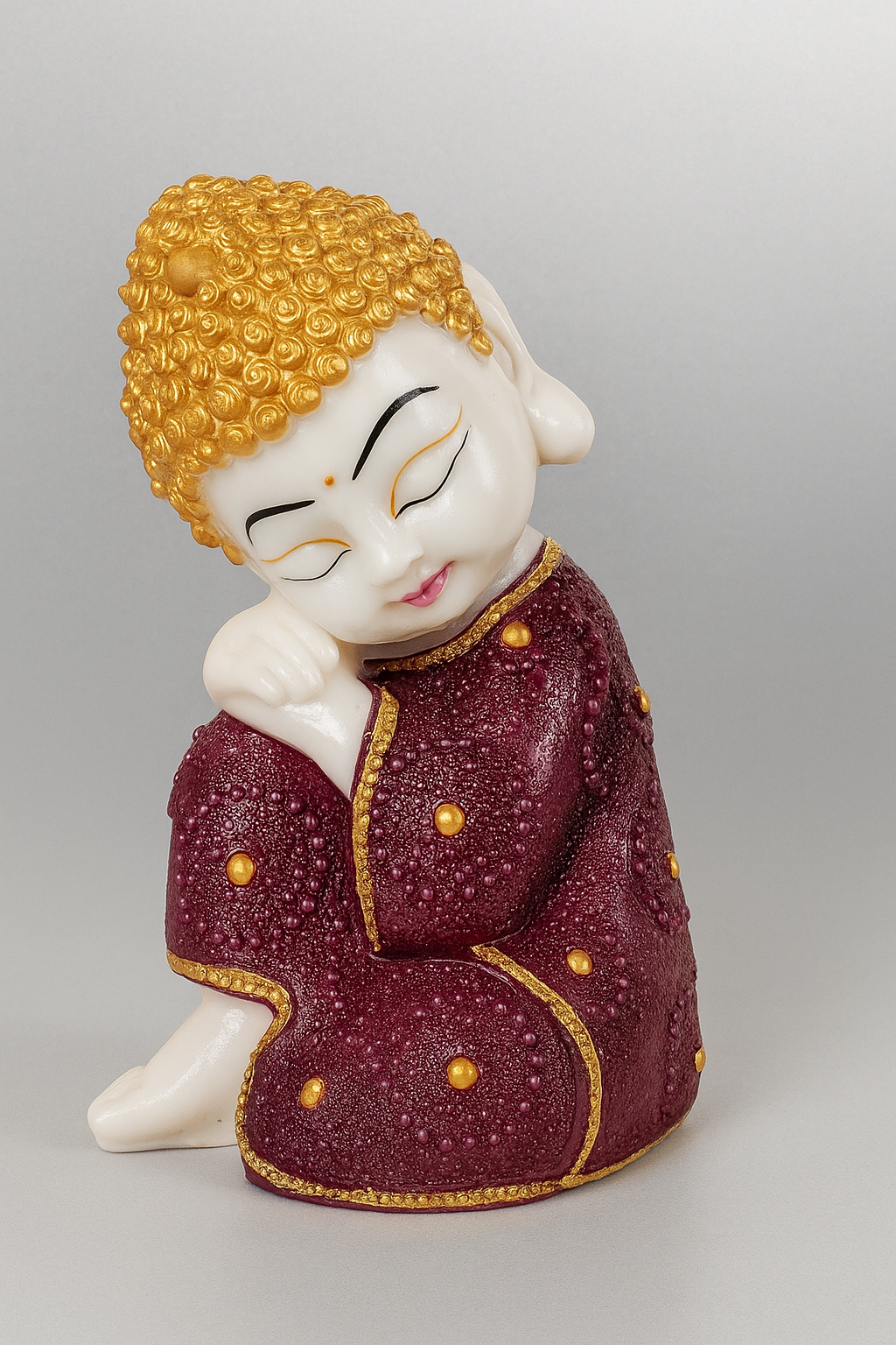 Meditative Buddha Figurine