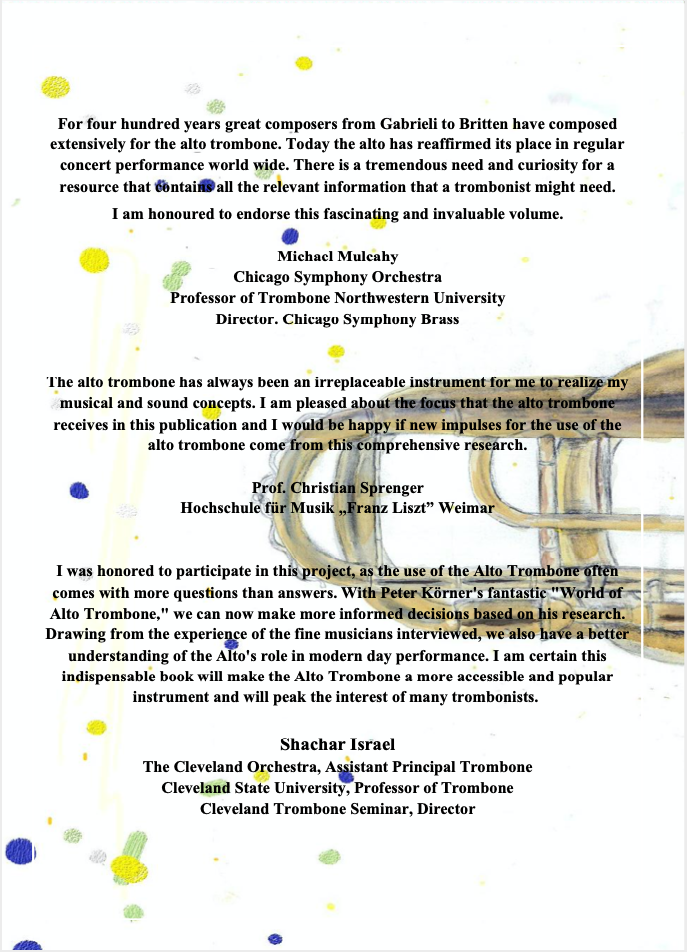 World of Alto Trombone