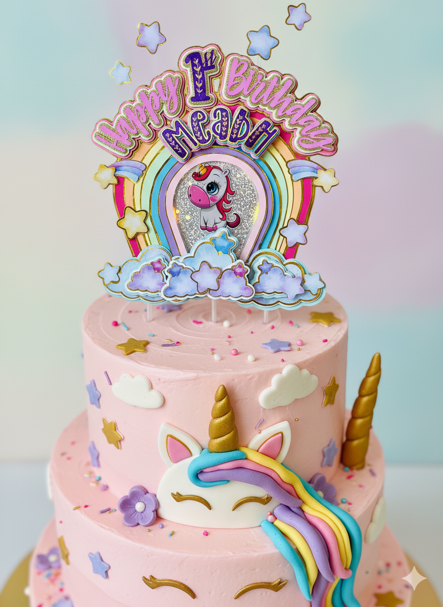 Cake topper 3D