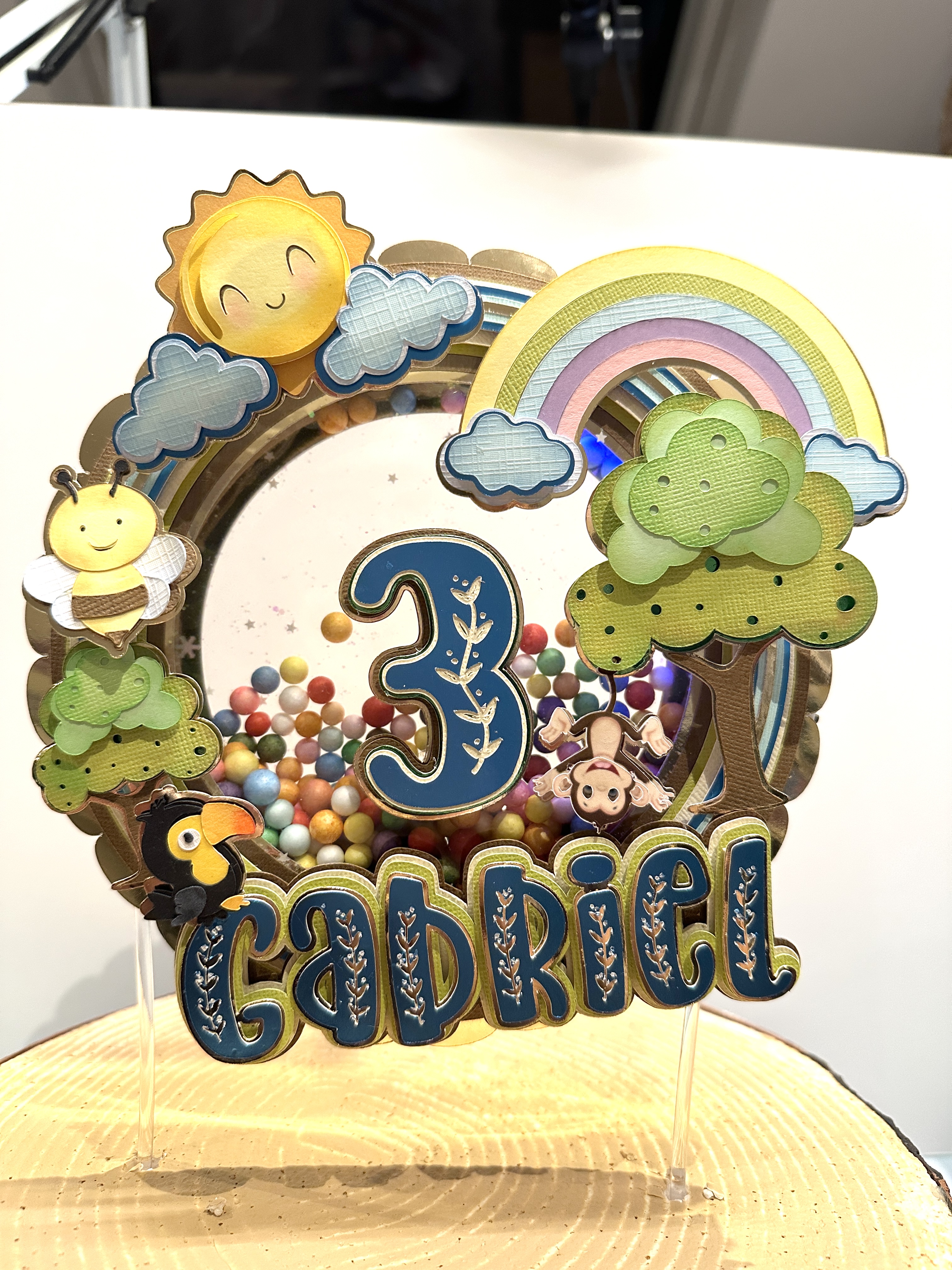 Cake topper 3D