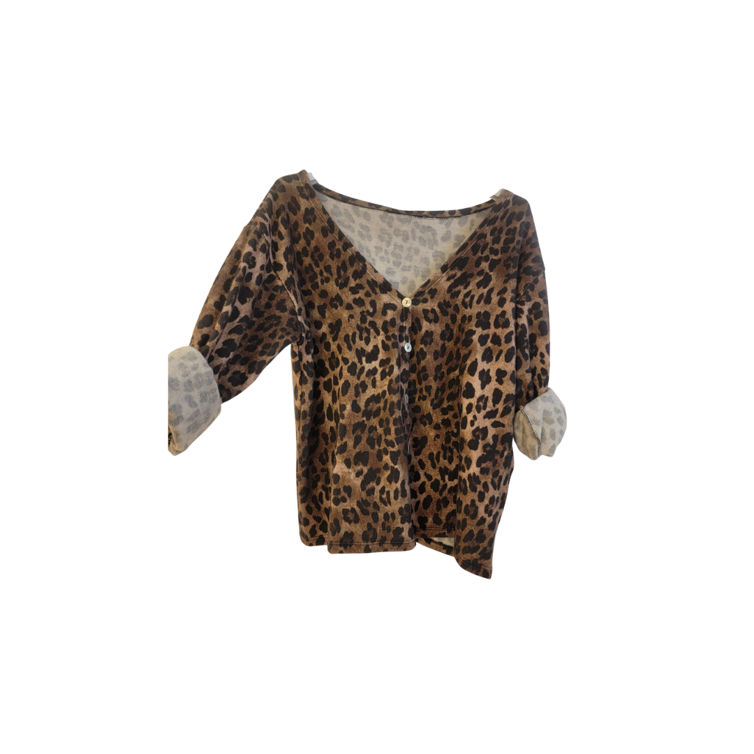 Gilet léopard