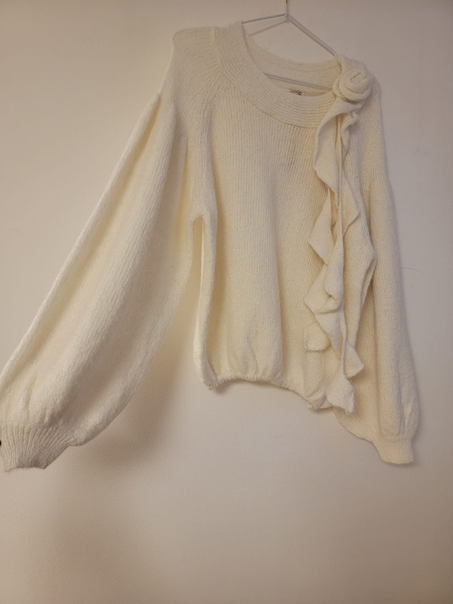 Pull en laine blanc