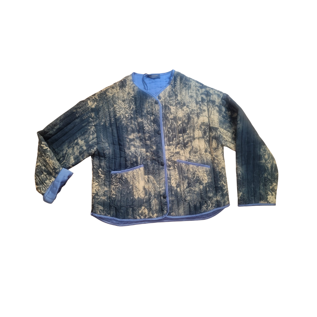 Veste matelassée imprimée