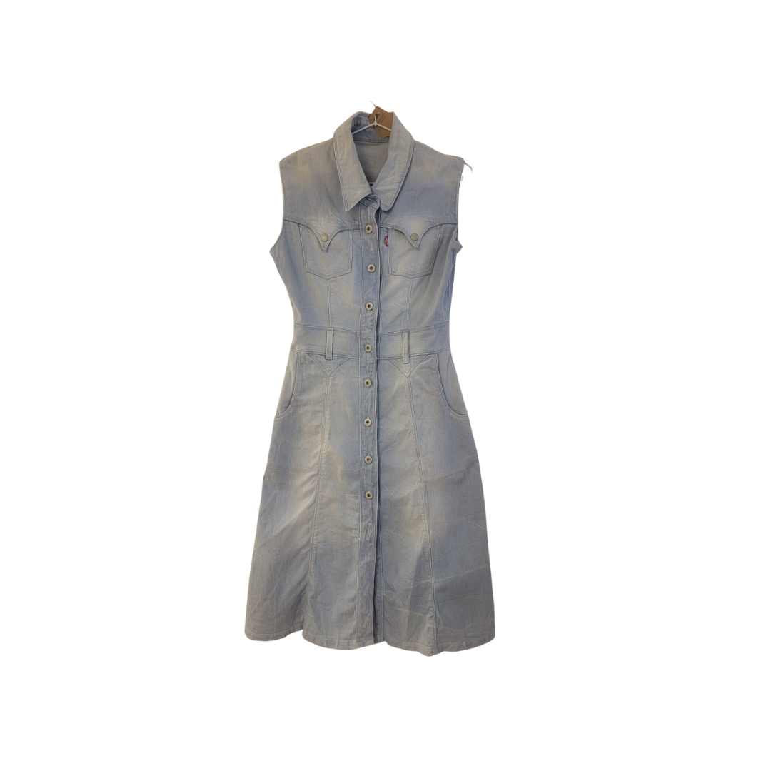 Robe en jean LEVI'S  Création unique customisée