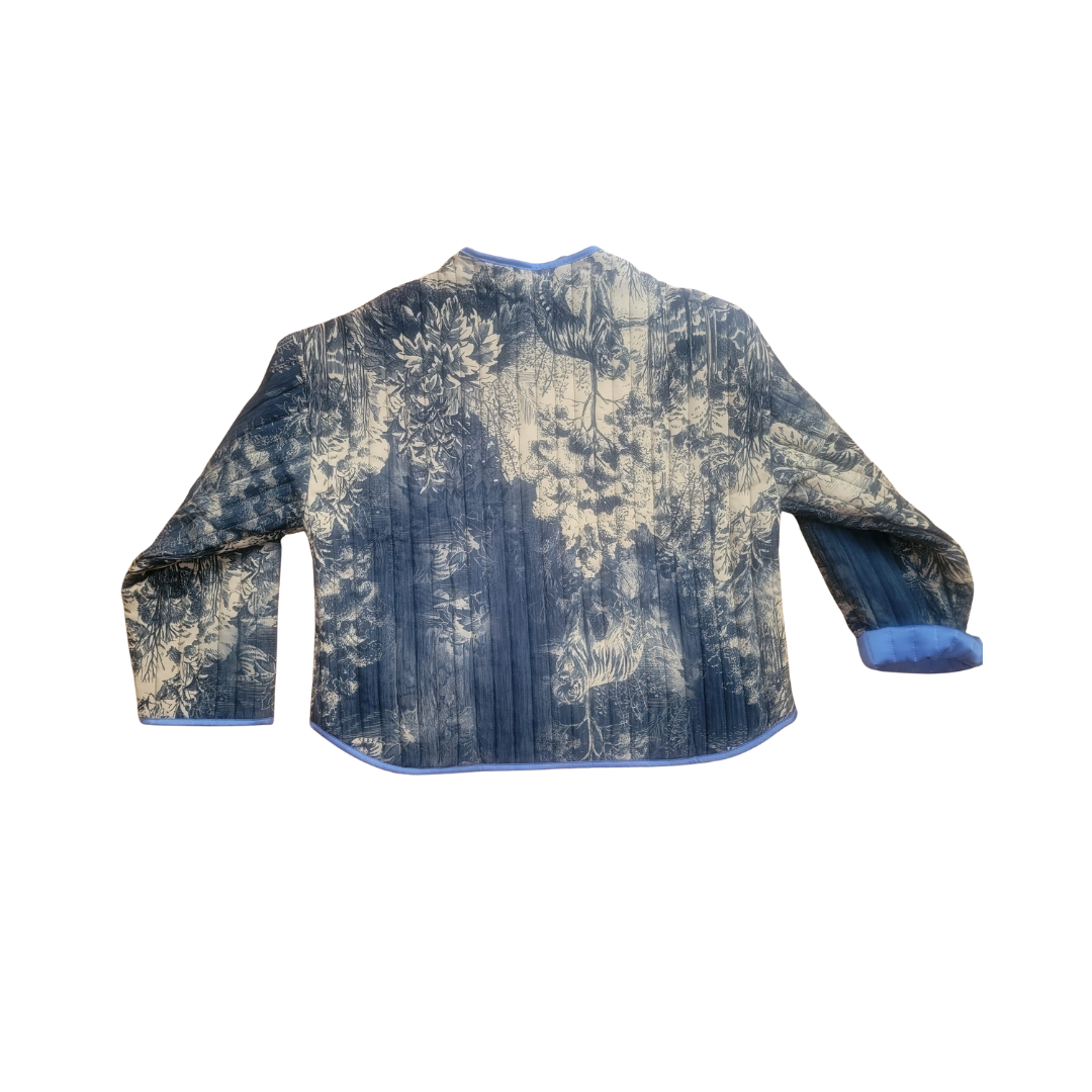 Veste matelassée imprimée