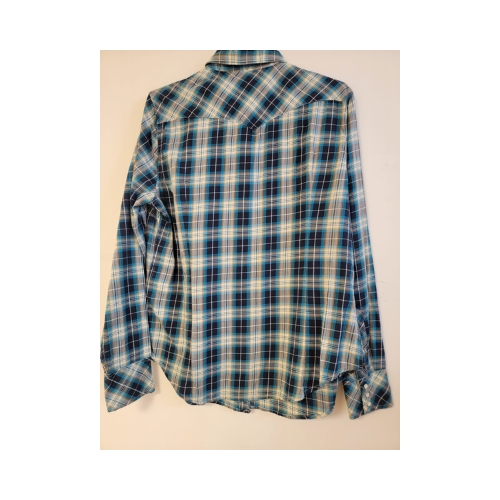 Chemise à carreaux turquoise LEVI'S