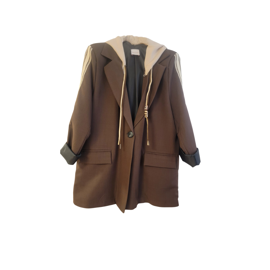 Veste blazer marron