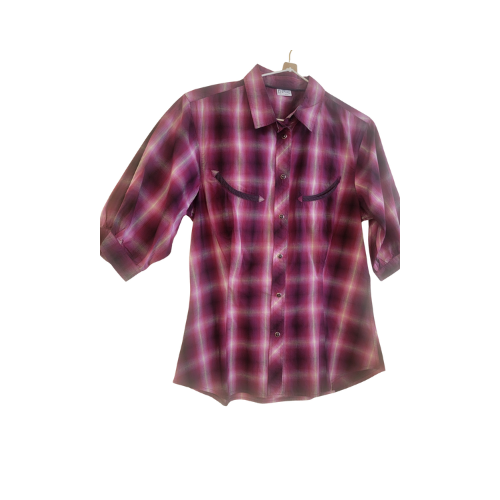 Chemise à carreaux violette LEVI'S