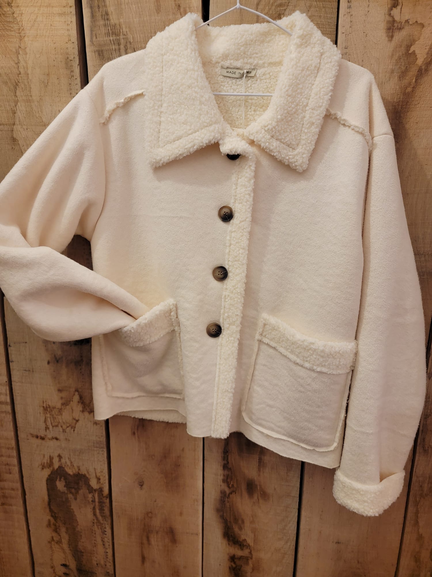 Veste en laine polaire