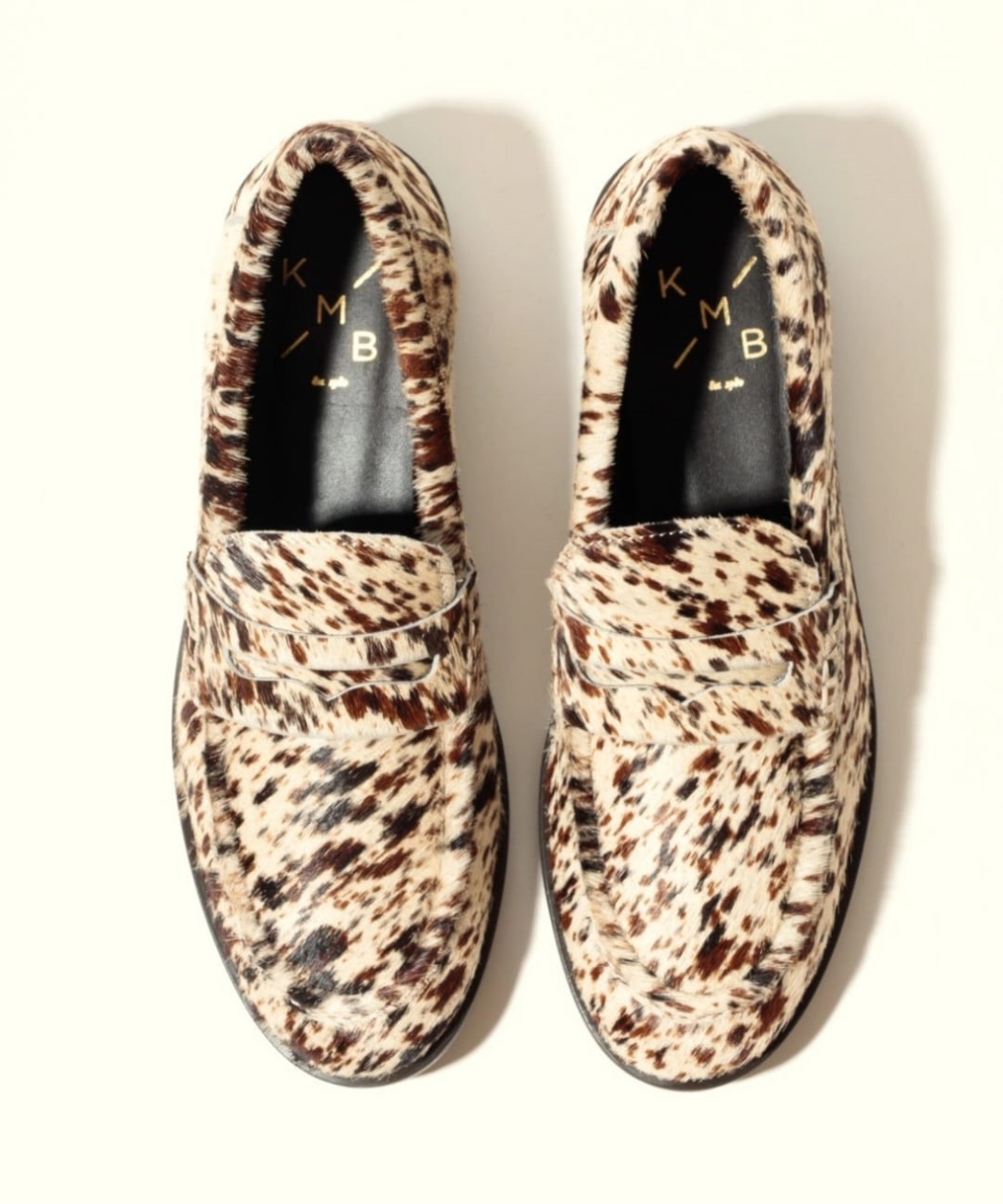 Mocassins imprimés léopard