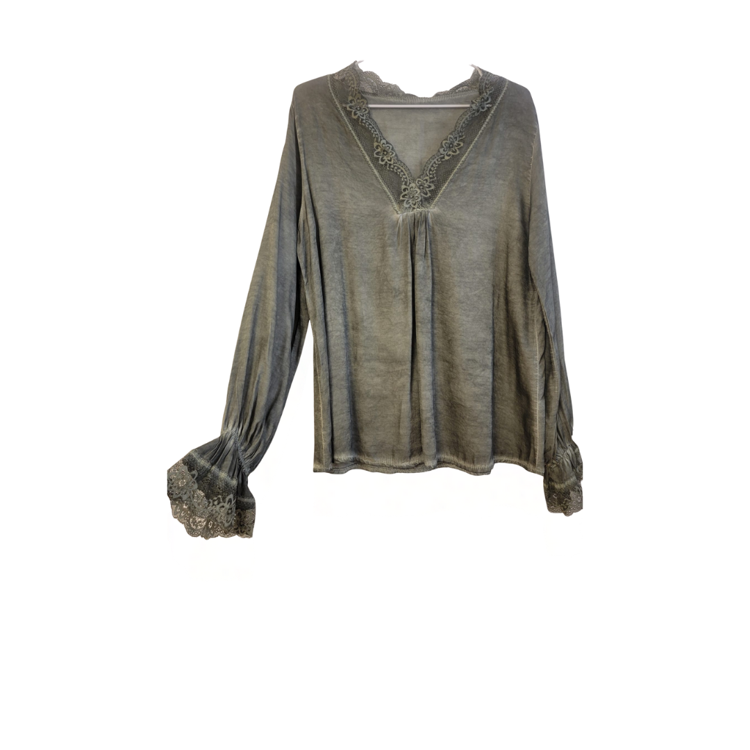 Blouse en velours
