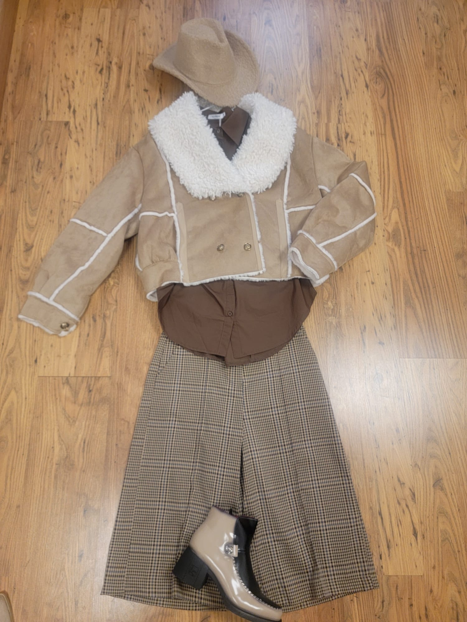 Ensemble rétro chic